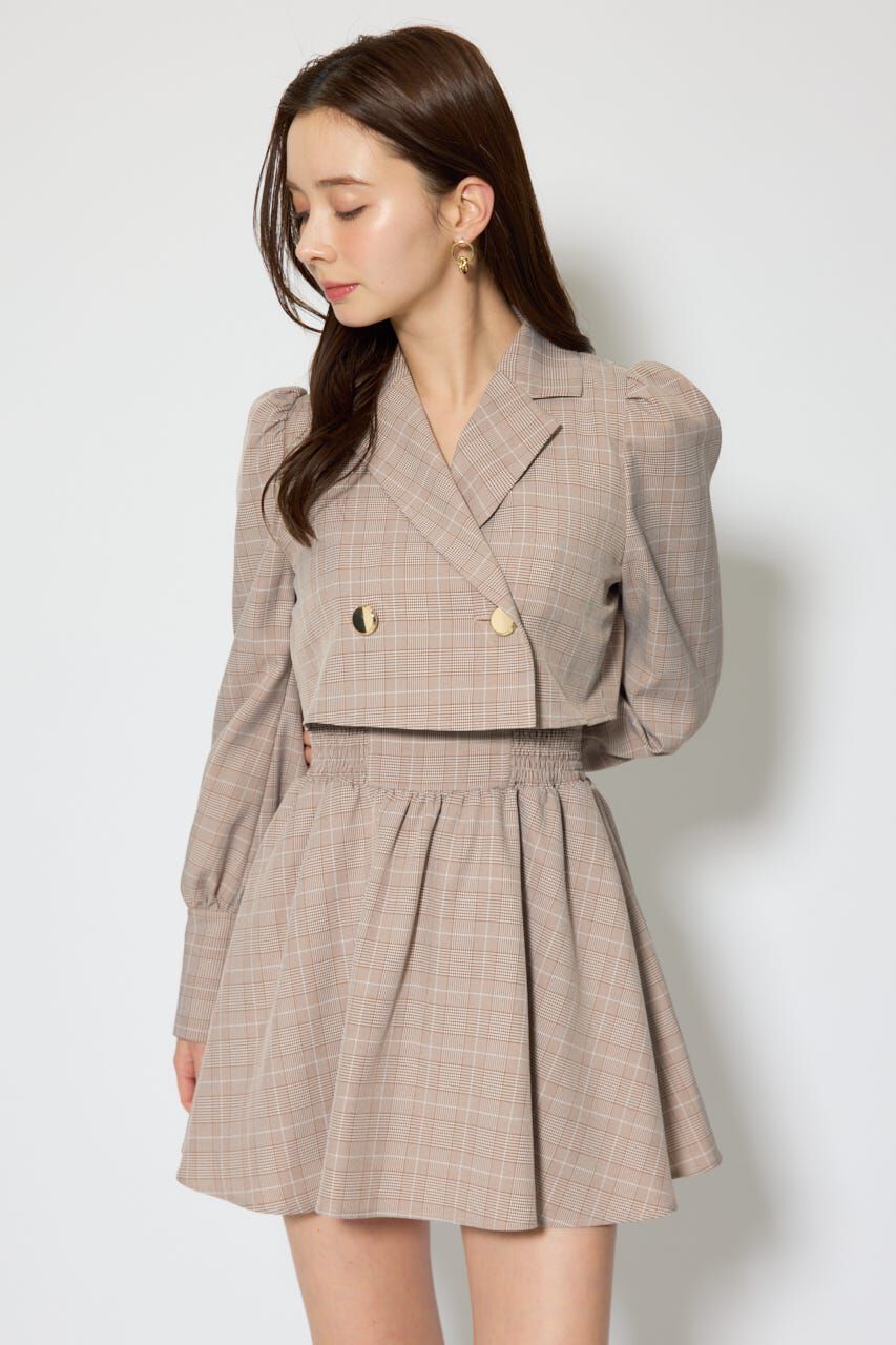 rienda「テーラードデザインミニワンピース」|ワンピース|