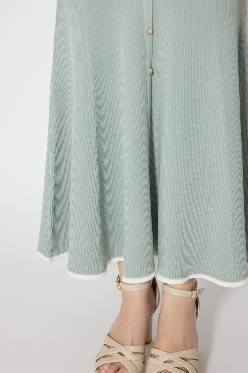 rienda「セーラーカラーニットマーメイドワンピース」|ワンピース|