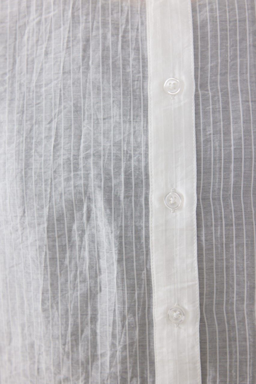 rienda「アシンメトリーストライプシャツ」|シャツ・ブラウス|