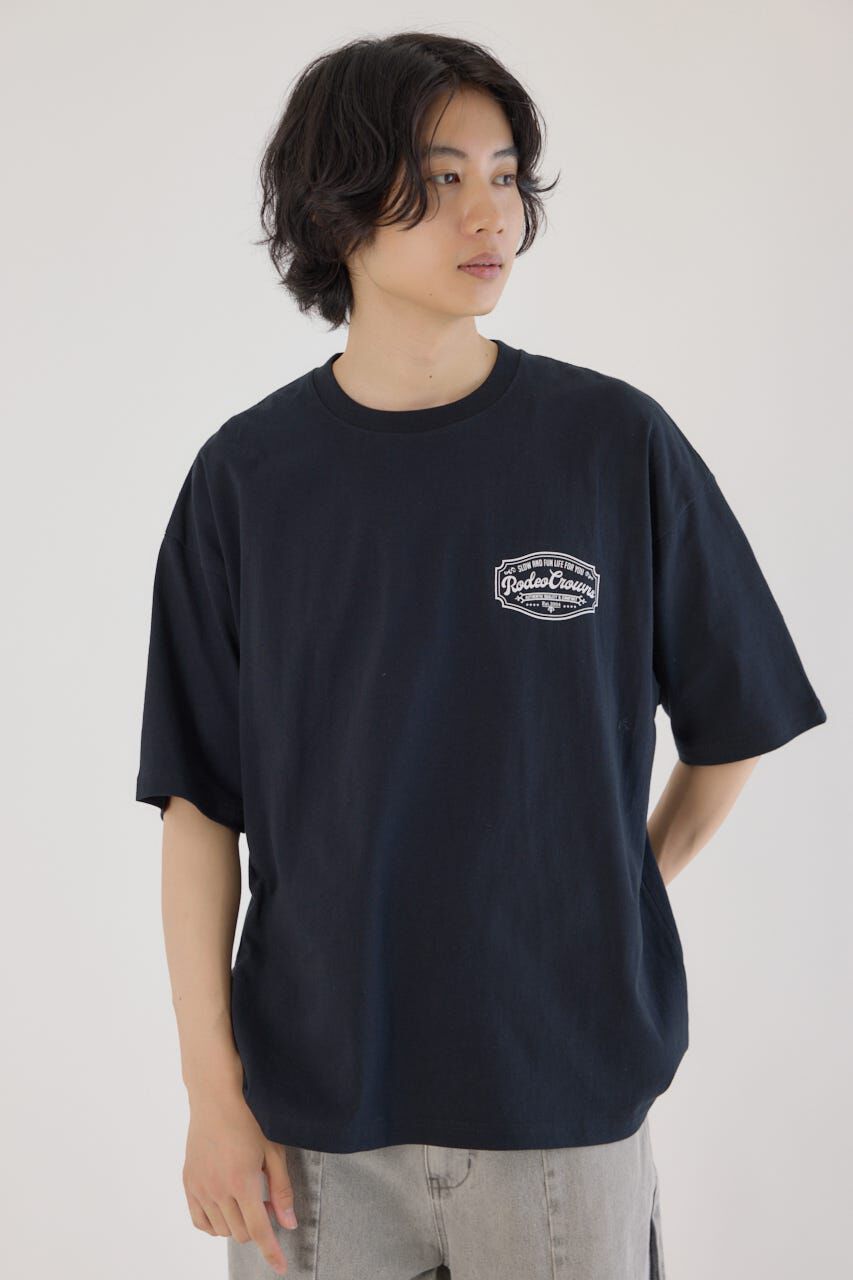 RODEO CROWNS「コール＆デニムパッチTシャツ」|Tシャツ・カットソー|