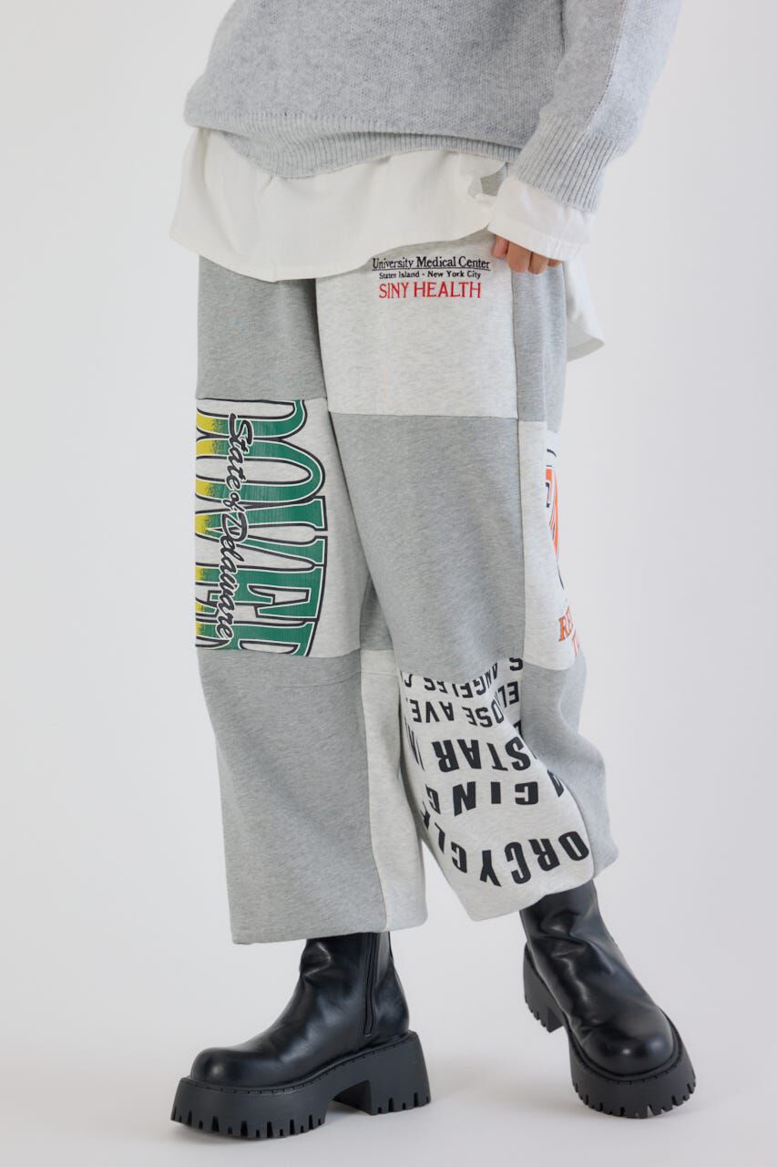 RODEO CROWNS「リメイクスウェットカーブパンツ」|その他|T.GRY