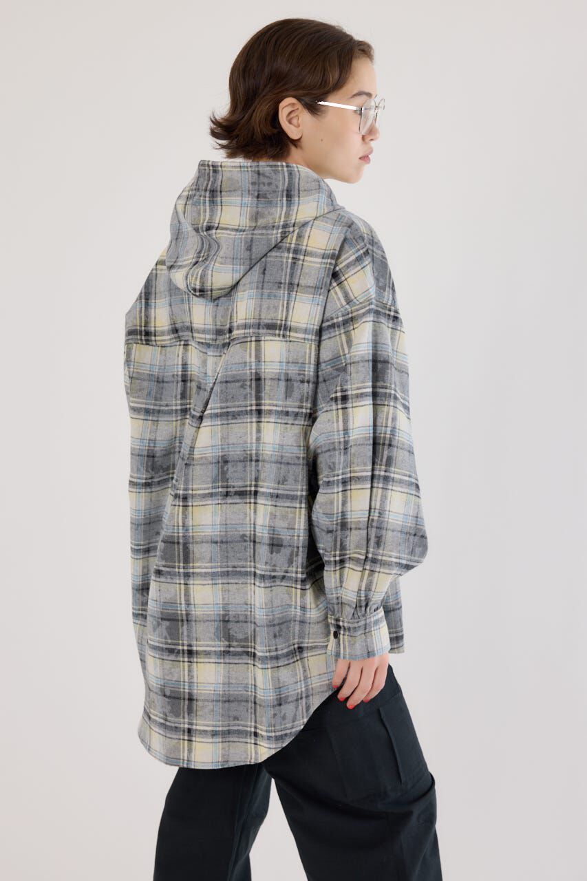 RODEO CROWNS「ヴィンテージチェックフードシャツ」|シャツ・ブラウス|