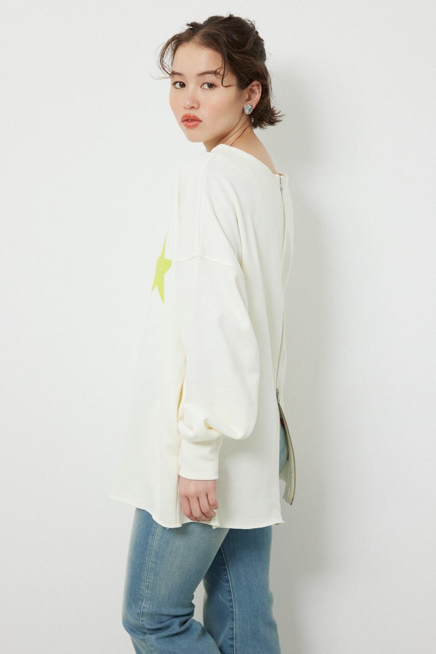 RODEO CROWNS「2WAYオフショルダージップトップス」|Tシャツ・カットソー|