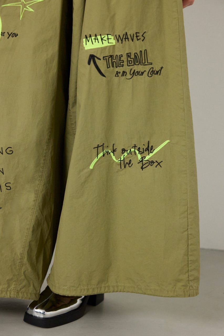 RODEO CROWNS「ラクガキパラシュートパンツ」|その他|