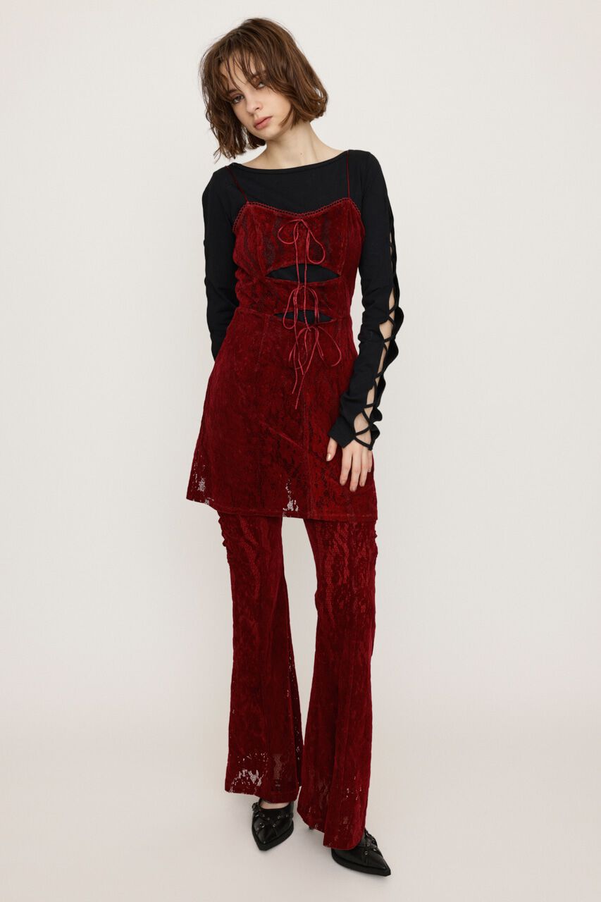 SLY「FROCKY LACE FLARE パンツ」|その他|