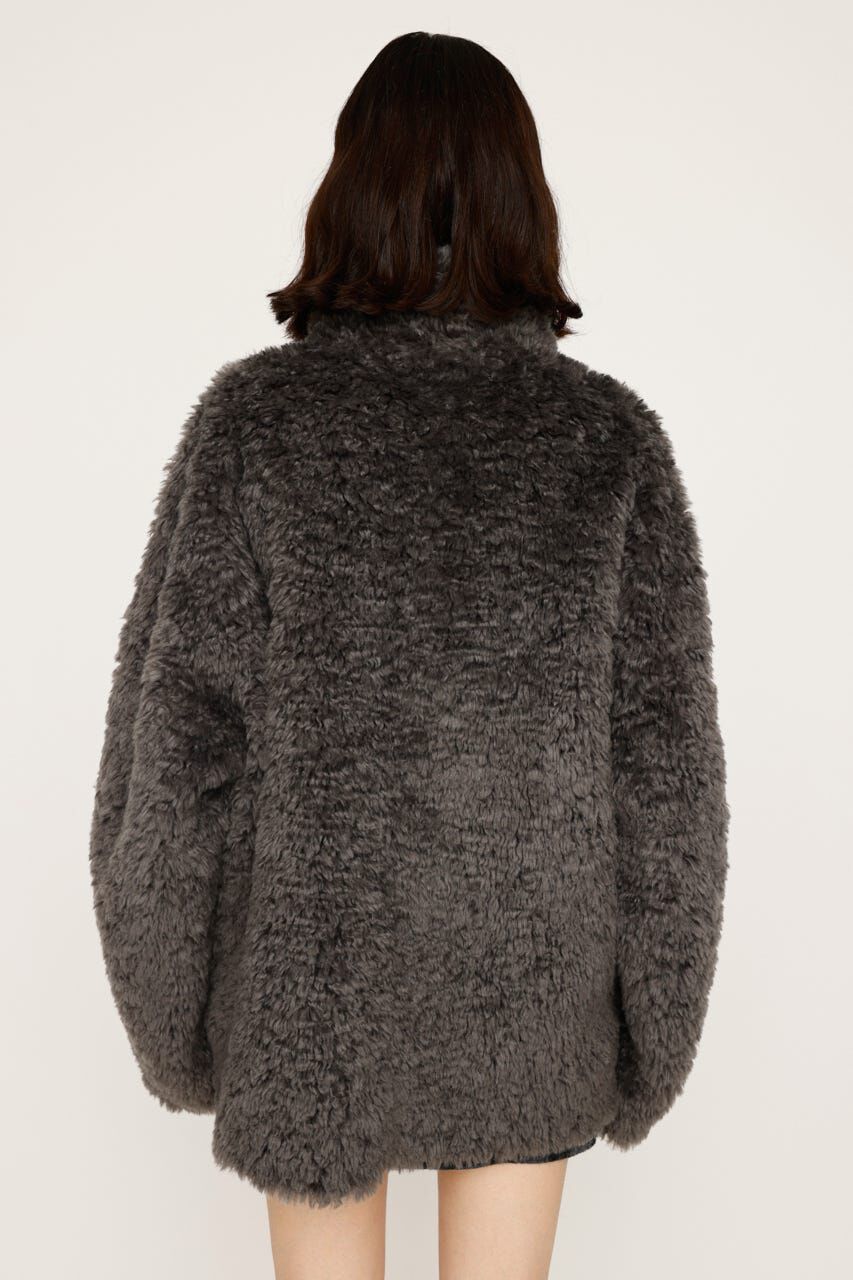 SLY「CURLED BOA ブルゾン」|ブルゾン・スタジャン|