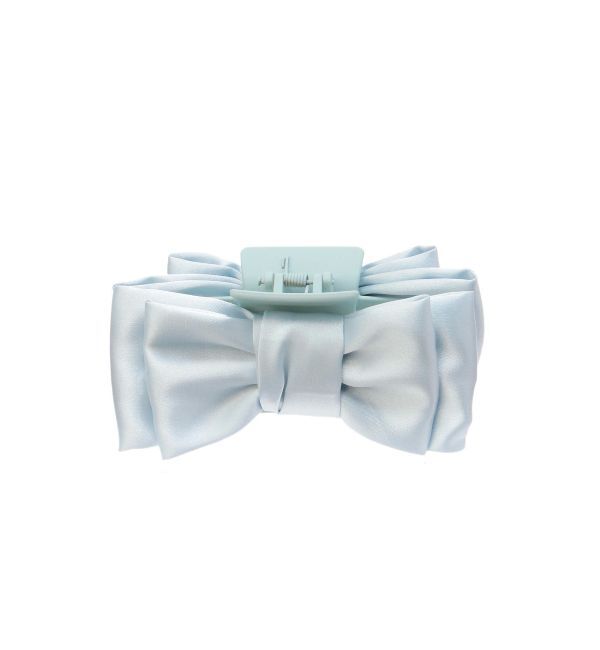 CALNAMUR「RIBBON HAIR CLIP/リボンヘアクリップ」|その他|ブルー