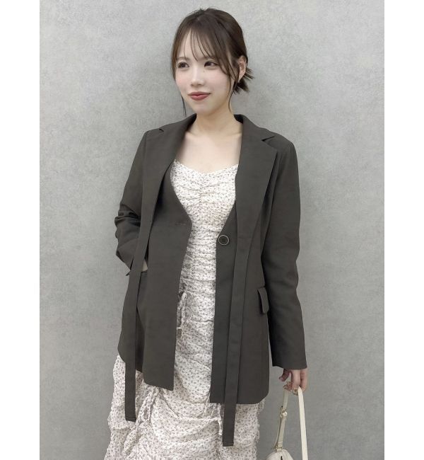 dazzlin「ギャザーリボンワンピース」|ワンピース|