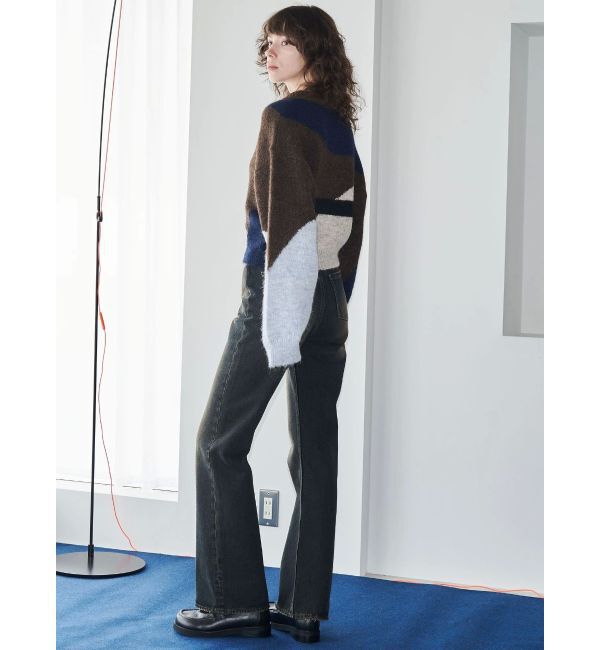 EMODA「【VEQUM】JACQUARD PATTERN KNIT」|ニット・セーター|