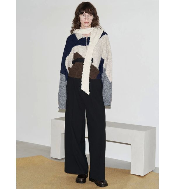 EMODA「【VEQUM】JACQUARD PATTERN KNIT」|ニット・セーター|