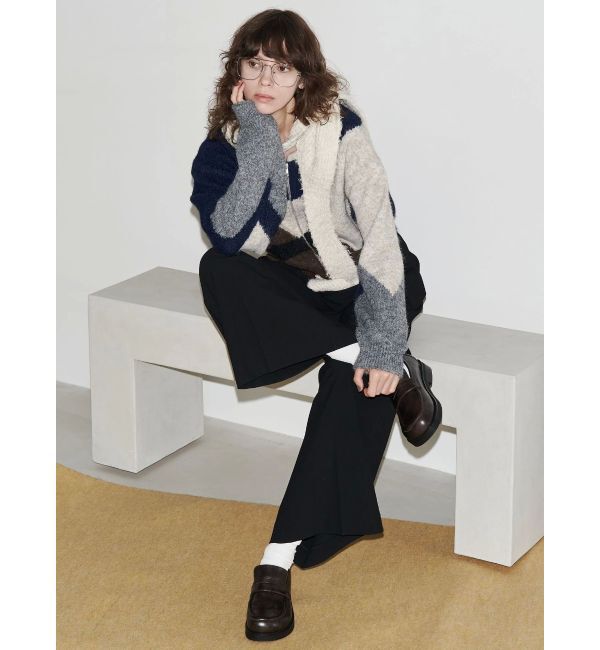 EMODA「【VEQUM】JACQUARD PATTERN KNIT」|ニット・セーター|