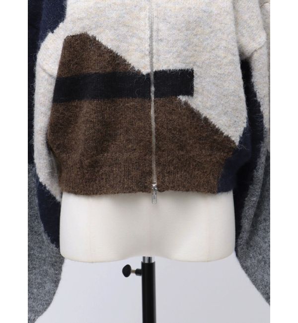 EMODA「【VEQUM】JACQUARD PATTERN KNIT」|ニット・セーター|