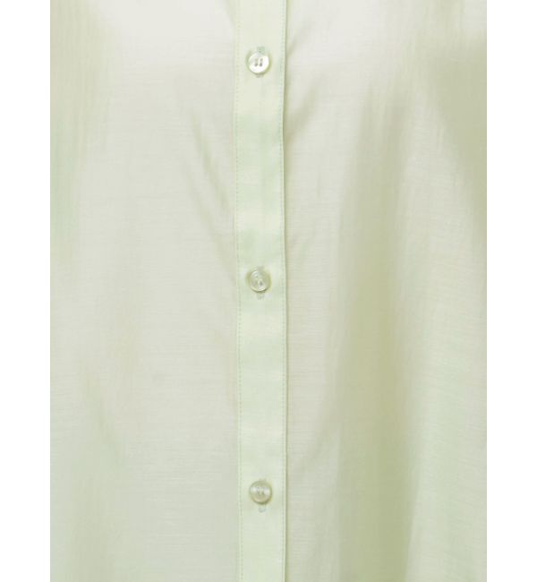 MERCURYDUO「バックスリットシアーシャツ」|シャツ・ブラウス|