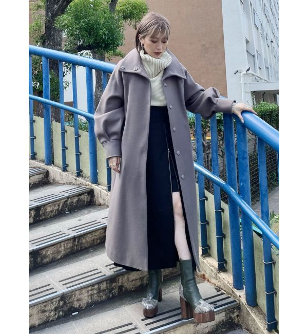 MURUA「ジップスリットAラインスカート」|スカート|