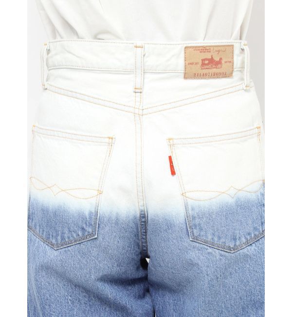 Ungrid「ブリーチデザインバギーデニム」|デニム|
