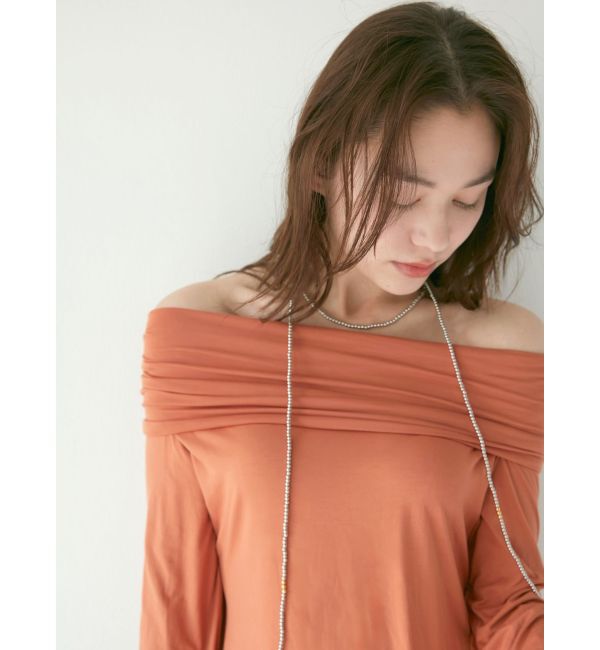 Ungrid「オフショルフィットワンピース」|ワンピース|