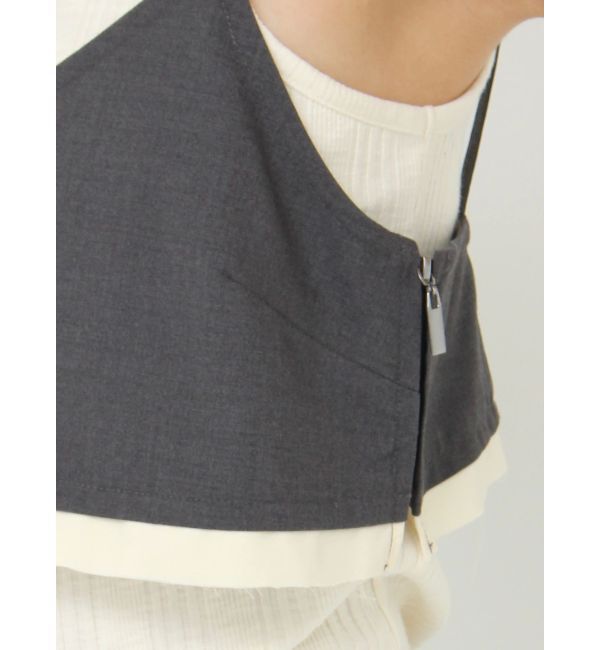 Ungrid「カットオフデザインビスチェ」|キャミソール|