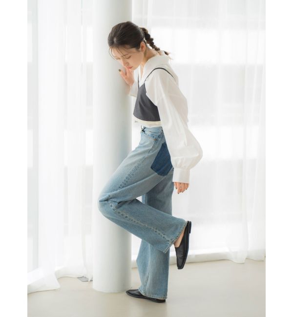 Ungrid「カットオフデザインビスチェ」|キャミソール|