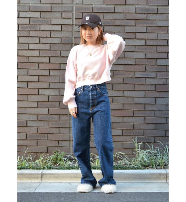 Ungrid「スリーブボリュームショートスウェット」|スウェット・ジャージ|