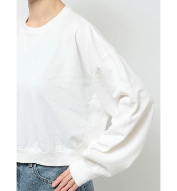 Ungrid「スリーブボリュームショートスウェット」|スウェット・ジャージ|