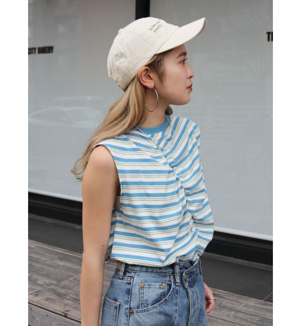 Ungrid「エンブロイダリーカラーロゴキャップ」|キャップ・キャスケット|