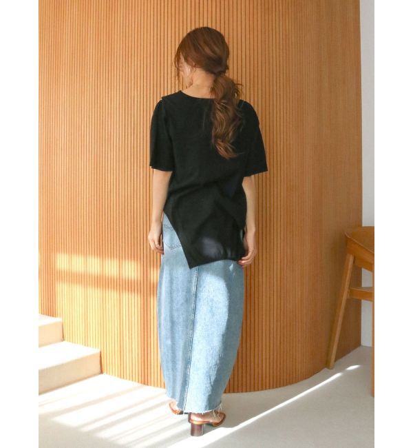 Ungrid「リメイクデザインデニムスカート」|スカート|