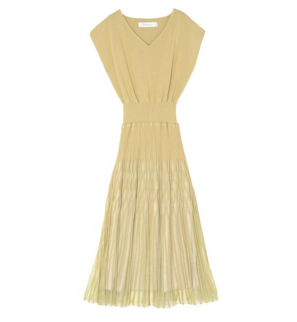 LAGUNAMOON「シアーパターンニットワンピース」|ワンピース|