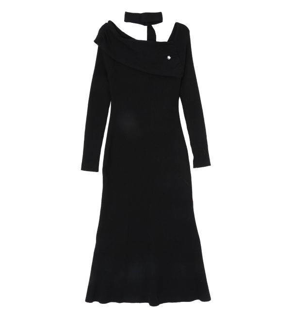 LAGUNAMOON「【POLO BCSコラボ】オフショルチョーカーニットワンピース」|ワンピース|