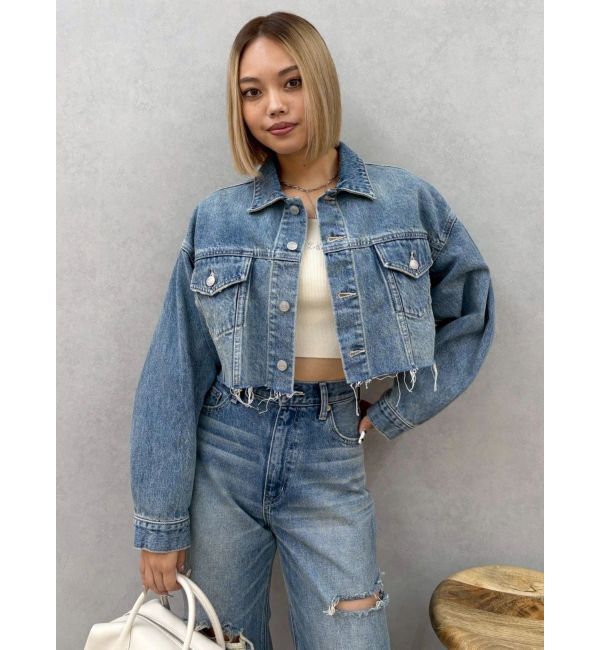 EVRIS「ラインストーンロゴニットトップス」|ニット・セーター|