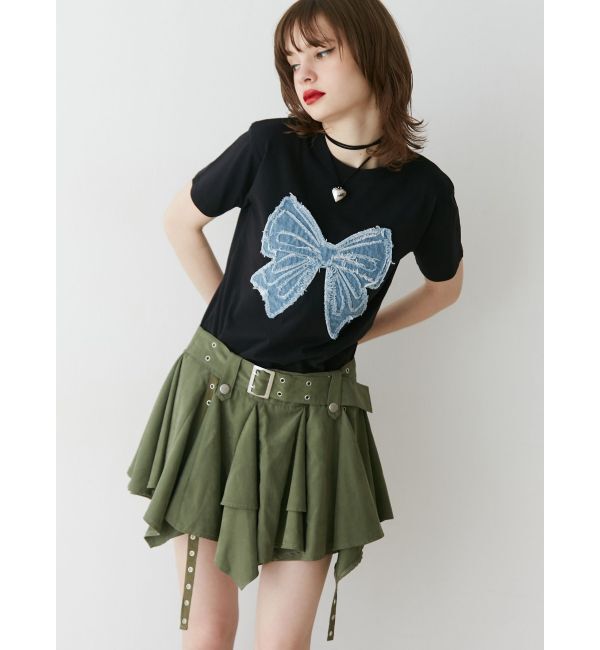jouetie「リボンモチーフＴシャツ」|Tシャツ・カットソー|