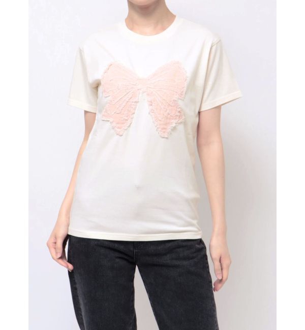 jouetie「リボンモチーフＴシャツ」|Tシャツ・カットソー|