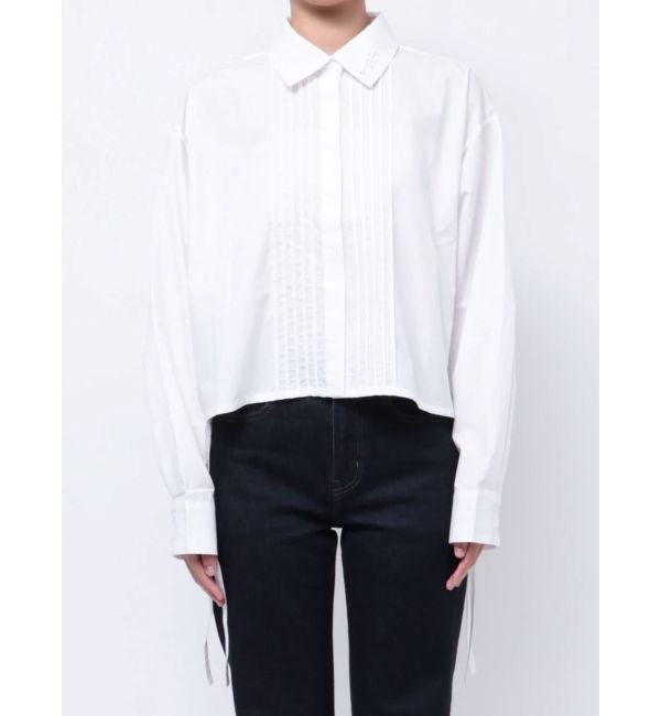 jouetie「フロントプリーツサイドギャザーシャツ」|シャツ・ブラウス|