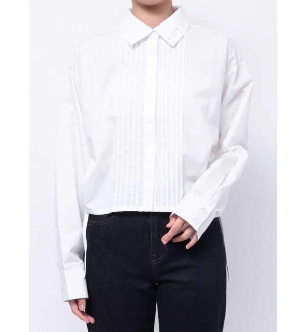 jouetie「フロントプリーツサイドギャザーシャツ」|シャツ・ブラウス|