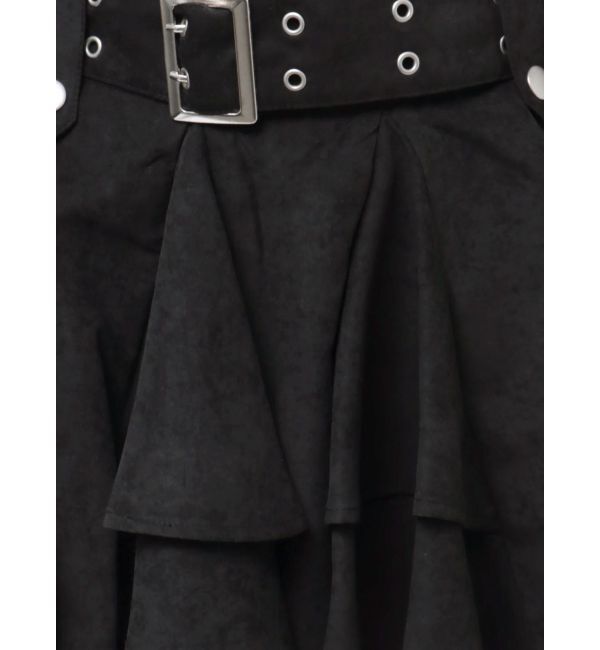 jouetie「アシメヘムベルテッドミニスカート」|スカート|