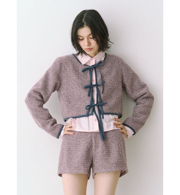 jouetie「レイヤードスリーブシャーリングブラウス」|シャツ・ブラウス|
