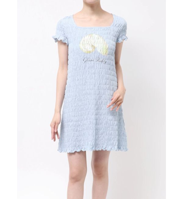 jouetie「シャーリングミニワンピース」|ワンピース|