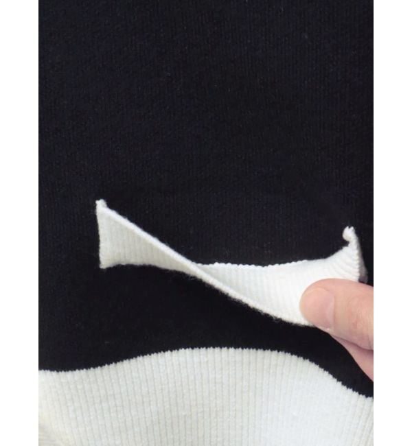 GYDA「Symmetry GYDAバイカラーアンサンブルワンピース」|ワンピース|