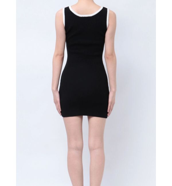 GYDA「Symmetry GYDAバイカラーアンサンブルワンピース」|ワンピース|