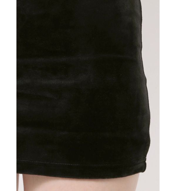 GYDA「GYDA Flashy Poppinベアベロアワンピース」|ワンピース|