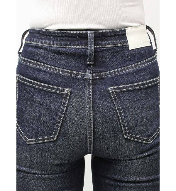 GYDA「ハイウエストleg lengthフレアデニムパンツ」|デニム|