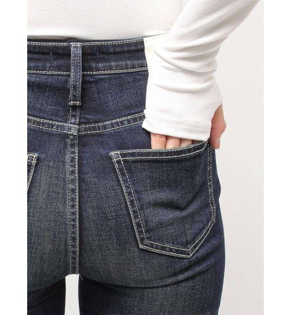 GYDA「ハイウエストleg lengthフレアデニムパンツ」|デニム|