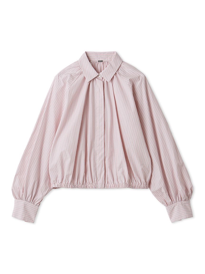 Mila Owen「クロップドギャザーバルーンシャツ」|シャツ・ブラウス|PNK