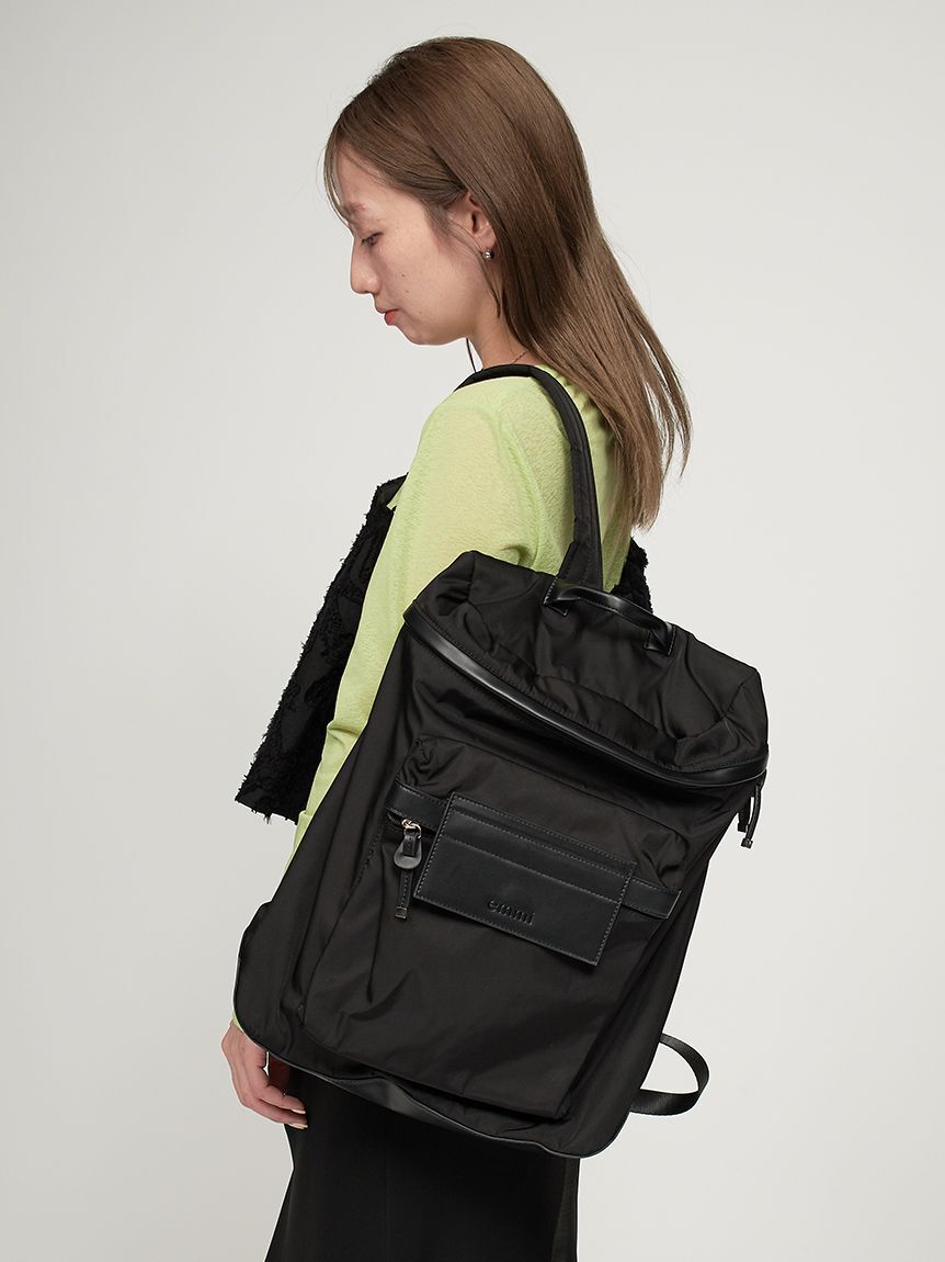 emmi atelier「ｅｃｏ撥水ベーシックバックパック」|リュック|