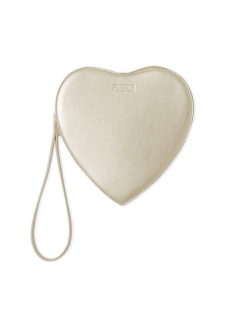 FURFUR「【WEB限定カラー】ハートハンドバッグ」|ハンドバッグ|GLD