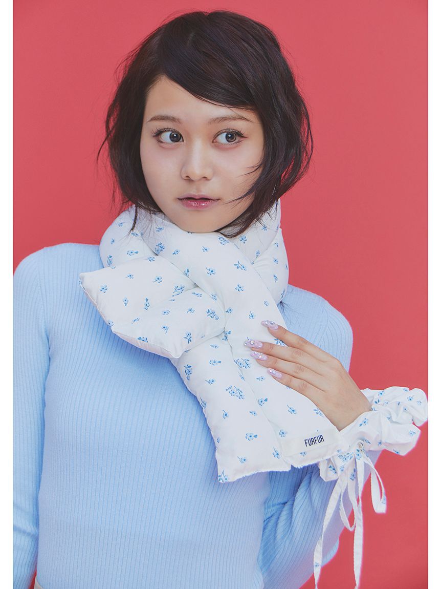 FURFUR「【限定カラー】パデッドマフラー」|マフラー|WHT