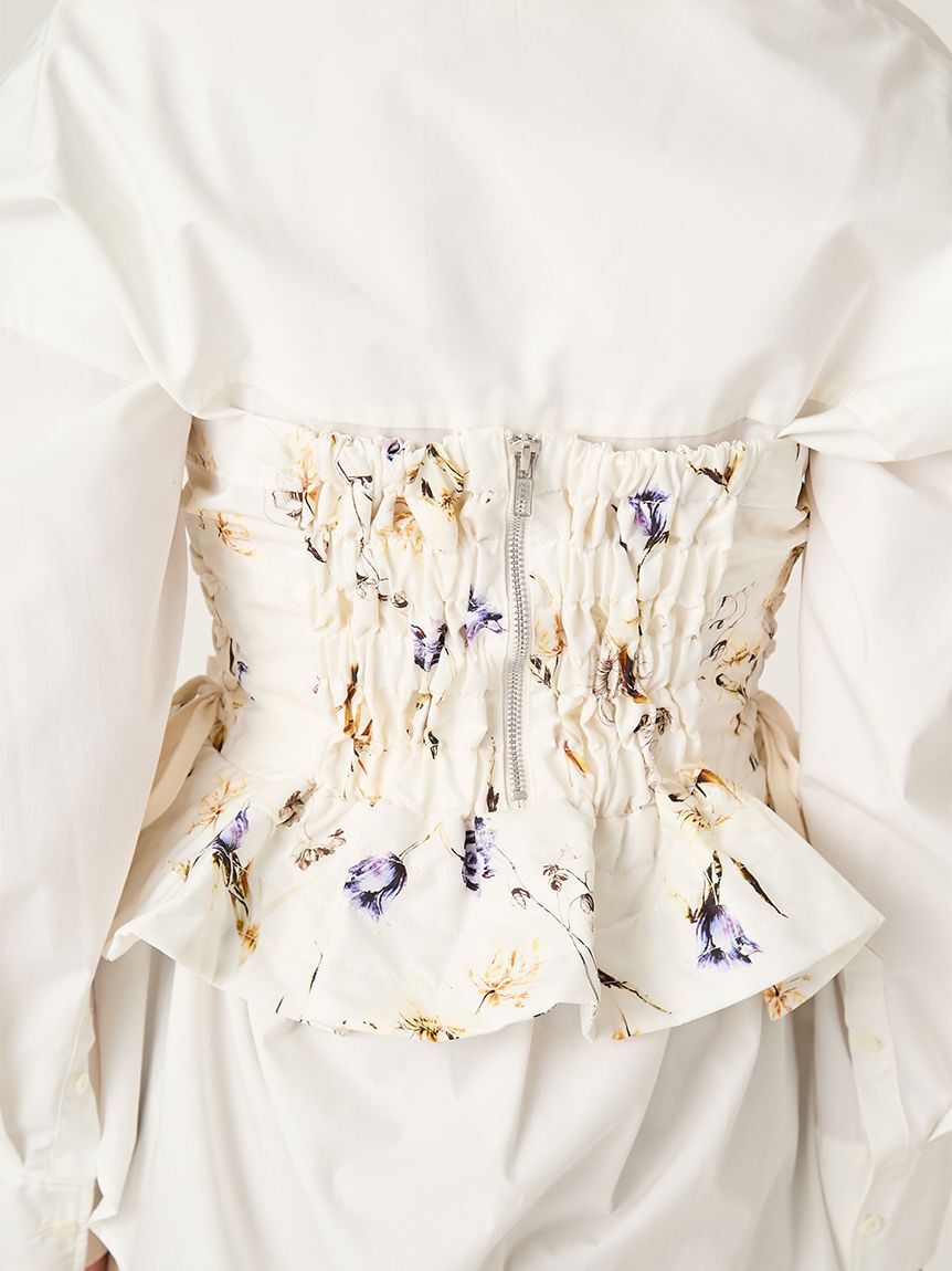 FRAY I.D「レースアップビスチェ／撥水」|ベスト・ジレ|