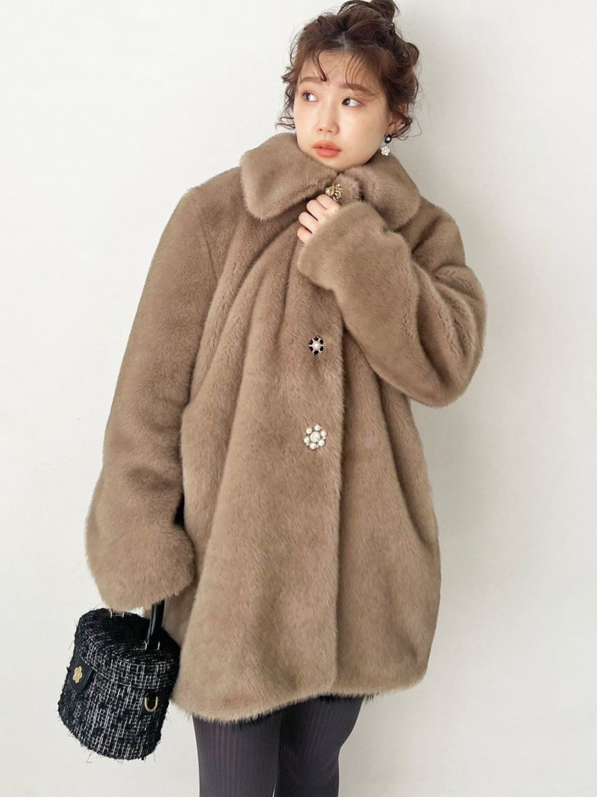 LILY BROWN「【限定カラー】【LILY BROWN&times;MARY QUANT】デイジーバニティバッグ」|ショルダー・メッセンジャー|