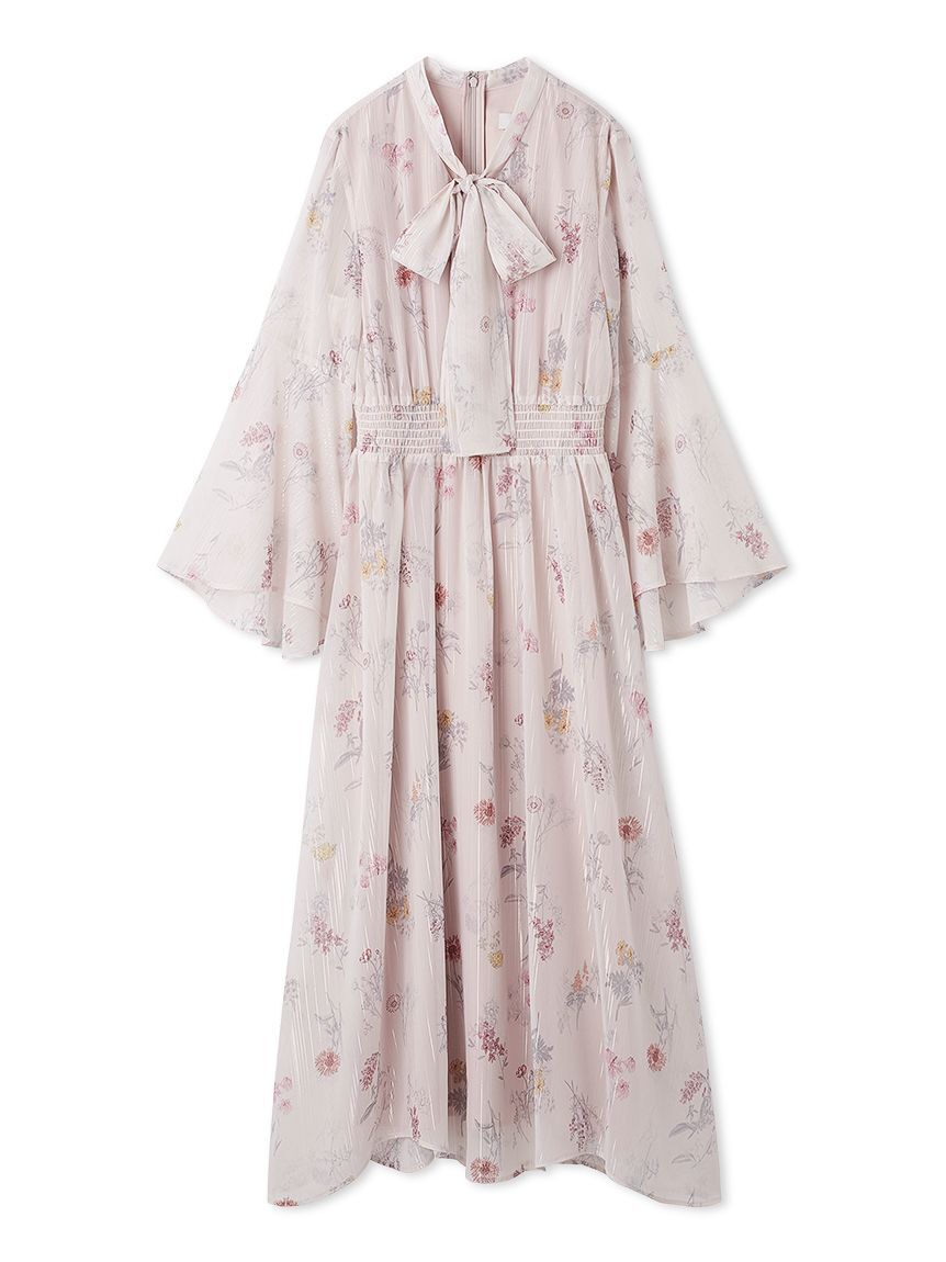 CELFORD「フラワープリントボウタイワンピース」|ワンピース|