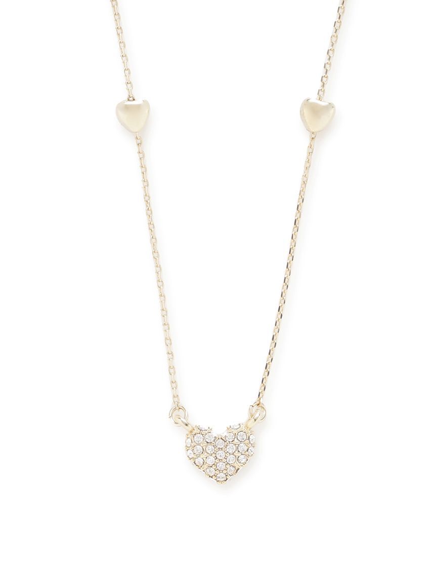 CELFORD「ハートパヴェビジューネックレス」|ネックレス|GLD