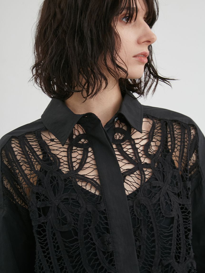 styling/「バテンレースドレスシャツ」|シャツ・ブラウス|